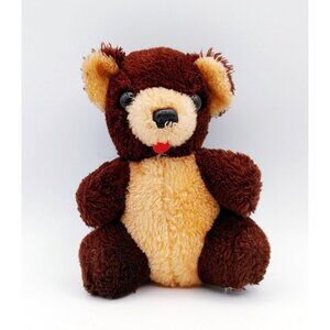 Vintage Teddy Bear 7" Stuffed Animal Plush Toy Nursery plush